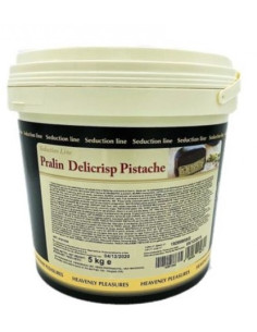 PRALIN DELICRISP PISTACHO - 5kg