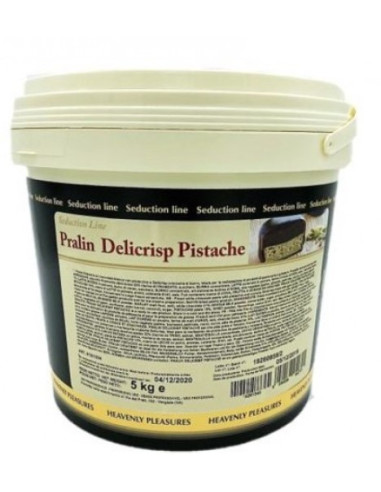 PRALIN DELICRISP PISTACHO - 5kg