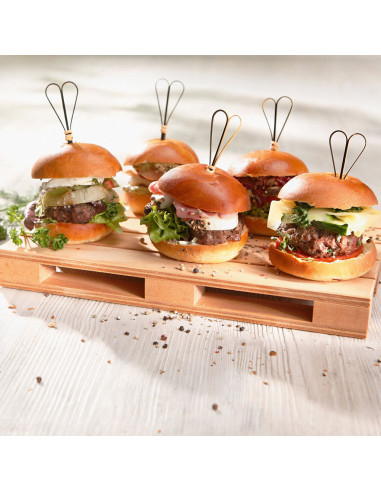 MINI BURGER BRIOCHE (2x35) - 30g Ø6,5cm