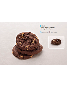 COOKIE TRIPLE CHOCOLATE (para hornear) -80gr