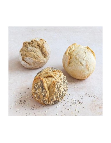 MIX PANECILLOS BOLAS RUSTICAS - 7,5cm 55gr