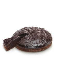 TARTA MUERTE POR CHOCOLATE (x4) precortado x 12 - 26cm 1320 gr