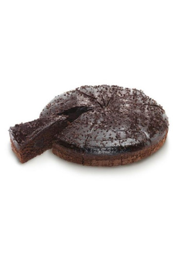 TARTA MUERTE POR CHOCOLATE (x4) precortado x 12 - 26cm 1320 gr