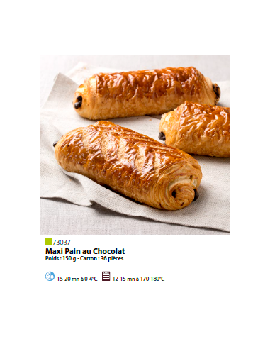 MAXI PAIN AU CHOCOLAT - 150gr