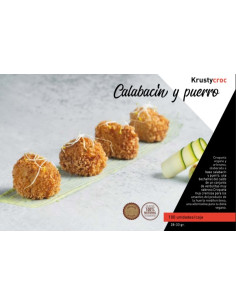 CROQUETAS VEGANA CALABACIN Y PUERRO - 30gr