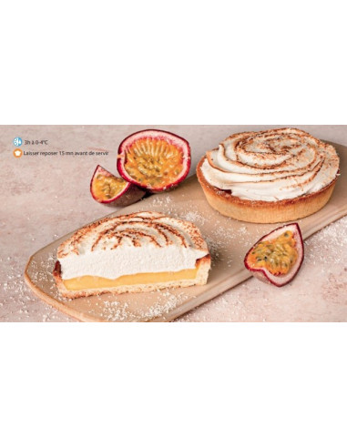 TARTALETA PASSION MERINGUE - 10cm 130gr