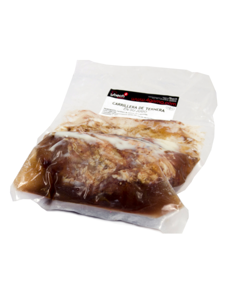 CARRILLERA VACUNO CONFITADO EN SU JUGO (x5) +/-500gr al kilo