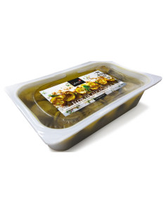 FLOR DE ALCACHOFA CONFITADA EN ACEITE (x11uds) - 1,1 kg Neto