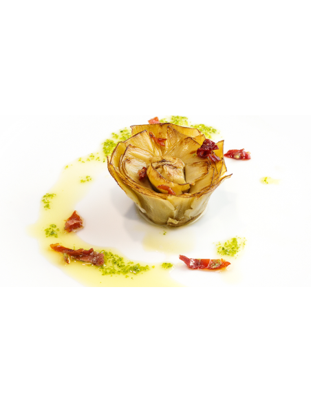 FLOR DE ALCACHOFA CONFITADA EN ACEITE (x11uds) - 1,1 kg Neto