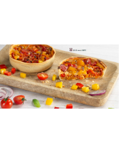 QUICHE quebrada MEDITERRANEA - 11cm 200gr