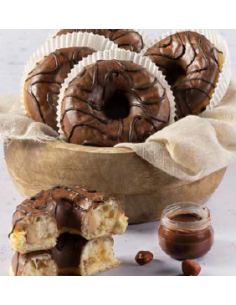DONUTS RELLENO CACAO AVELLANAS - 70gr
