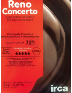 CHOCOLATE RENO CONCERTO 72% - 5kg