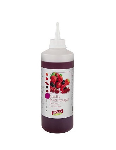 COULIS FRUTOS ROJOS SICOLY - 500gr