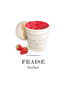 TARRINA FRESA SORBETE - ANTOLIN 125ml