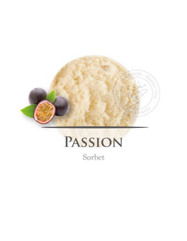 2,5 L - FRUTAS DE LA PASIÓN SORBETE - ANTOLIN