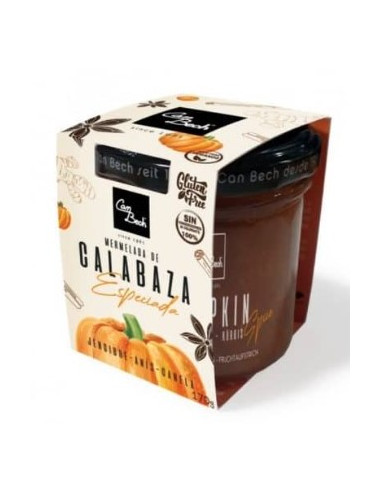 MERMELADA DE CALABAZA ESPECIADA - 170gr