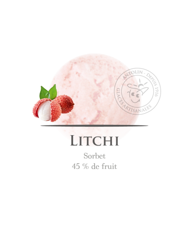2,5 L - LICHI SORBETE - ANTOLIN