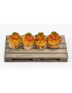 BOCADO TORTILLA Y JAMON IBERICO 25gr - (3x40) 3kg