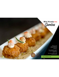 MINI CROQUETAS DE GAMBA ROJA - 15/16gr