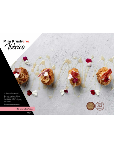 MINI CROQUETAS DE JAMON IBERICO - 15/16gr