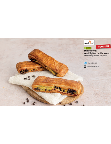 BRIOCHE SUIZO PEPITAS DE CHOCOLATE - 140gr