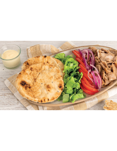 PAN NAAN REDONDO (4x18ud)- Ø11cm 50gr