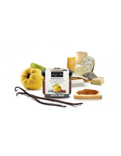 SALSA DULCE DE MEMBRILLO CON VAINILLA - 70gr