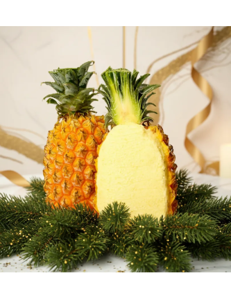 PIÑA RELLENO SORBETE ARTESANAL PARA COMPARTIR