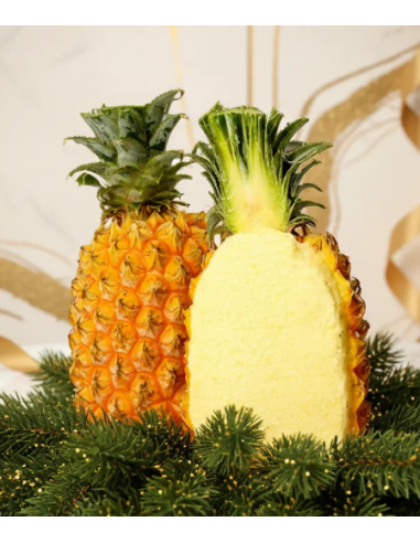 PIÑA RELLENO SORBETE ARTESANAL PARA COMPARTIR