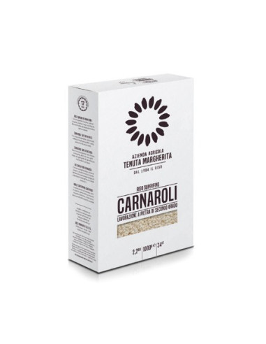 RISO SUPERFINO CARNAROLI MARGHERITA - 1kg x 12