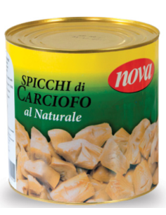 ALCACHOFA SPICCHI NATURALE -  3kg