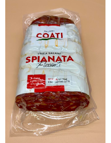 SPIANATA PICCANTE 1/2 SV COATI CA (12 und) - al kilo