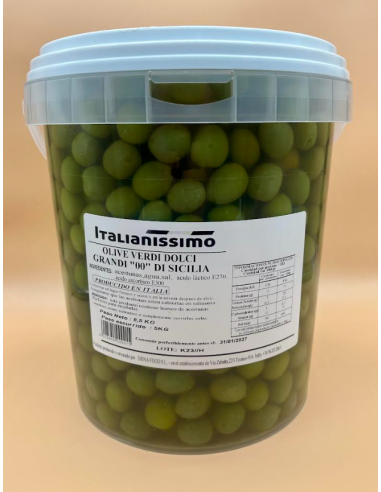 ACEITUNAS**VERDI DOLCI SICILIA OO - 5kg