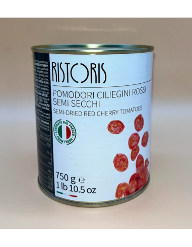 TOMATE**CEREZA SEMI SECCHI "RISTORIS" - 750gr