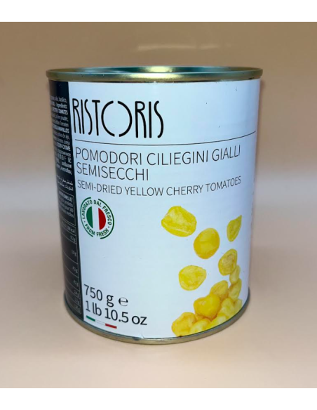 TOMATE**CEREZA AMARILLO SEMI SECCHI "RISTORIS" - 750gr