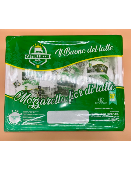 BOCCONCINI 500gr MOZZARELLA FIOR DI LATTE "CAST" - 3KG