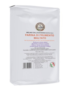 FARINA DI MALTO DI FRUMENTO DALLAGIOVANNA - 5kg