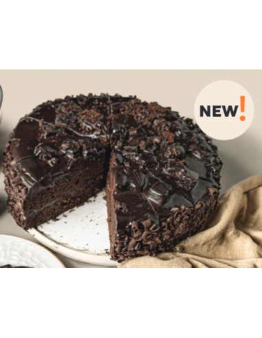 TARTA CHOCOLATE pre-cortado x16 - 26cm 2550gr