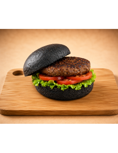 BURGER MOLDE BLACK pre-cortado -  Ø10cm 75gr