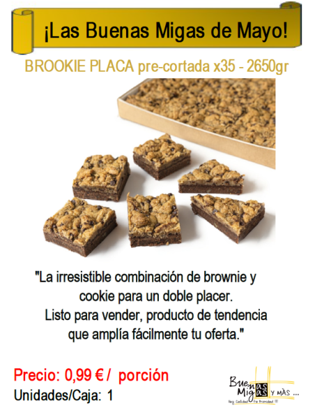 BROOKIE PLACA pre-cortada x35 - 2650gr
