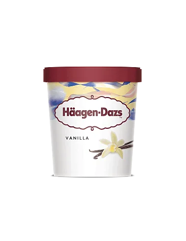 PINT VAINILLA HÄAGEN-DAZS (8Uds/Caja) - 460ml