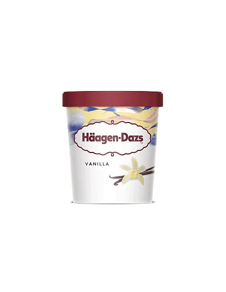 PINT VAINILLA HÄAGEN-DAZS (8Uds/Caja) - 460ml