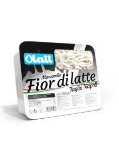 NAPOLI MOZZARELLA FIORDILATTE OLATT VASCHETTA (x4) - 2,5kg