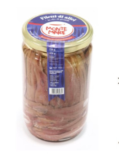 ANCHOA SALATE FILETTI vaso vidrio - 720gr x 6