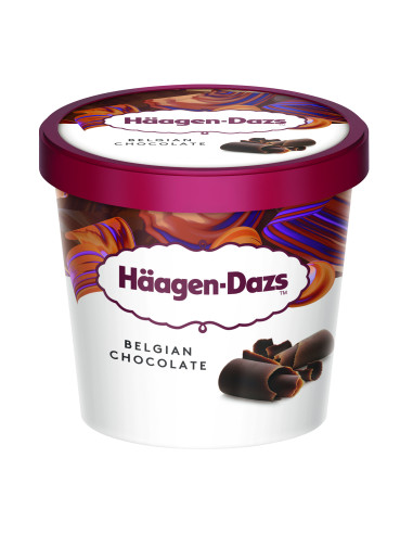 MCUPS CHOCOLATE BELGA HÄAGEN-DAZS (24Uds/caja) - 100ml
