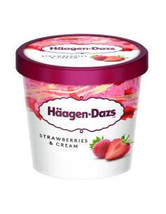MCUPS FRESA HÄAGEN-DAZS (STRAWBERRIE) (24Uds/caja) - 95ml