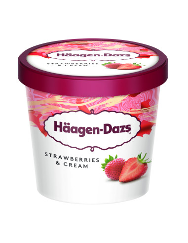 MCUPS FRESA HÄAGEN-DAZS (STRAWBERRIE) (24Uds/caja) - 95ml