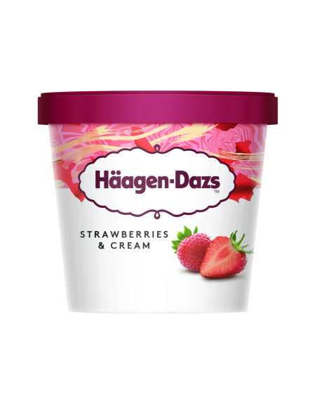 MCUPS FRESA HÄAGEN-DAZS (STRAWBERRIE) (24Uds/caja) - 95ml