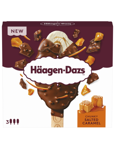 STICK MPK SALTED CARAMEL HAAGEN-DAZS - 12x3x 80ml