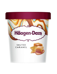 PINT SALTED CARAMEL HÄAGEN-DAZS (8Uds/Caja) - 460ml 2